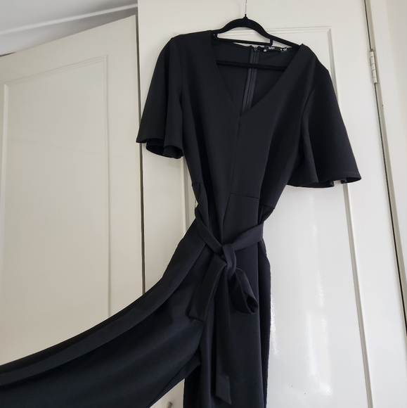 Black Sportsgirl Jumpsuit - Picture 2 of 3